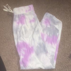 Tie dye sweats/joggers